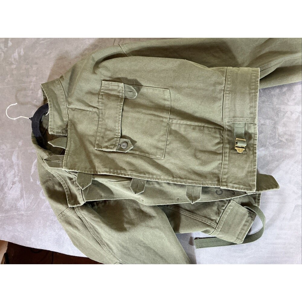 Men's Vintage Swedish Motorcycle Jacket Cotton Heritage XXL Maden Uncle Fu - Picture 6 of 9